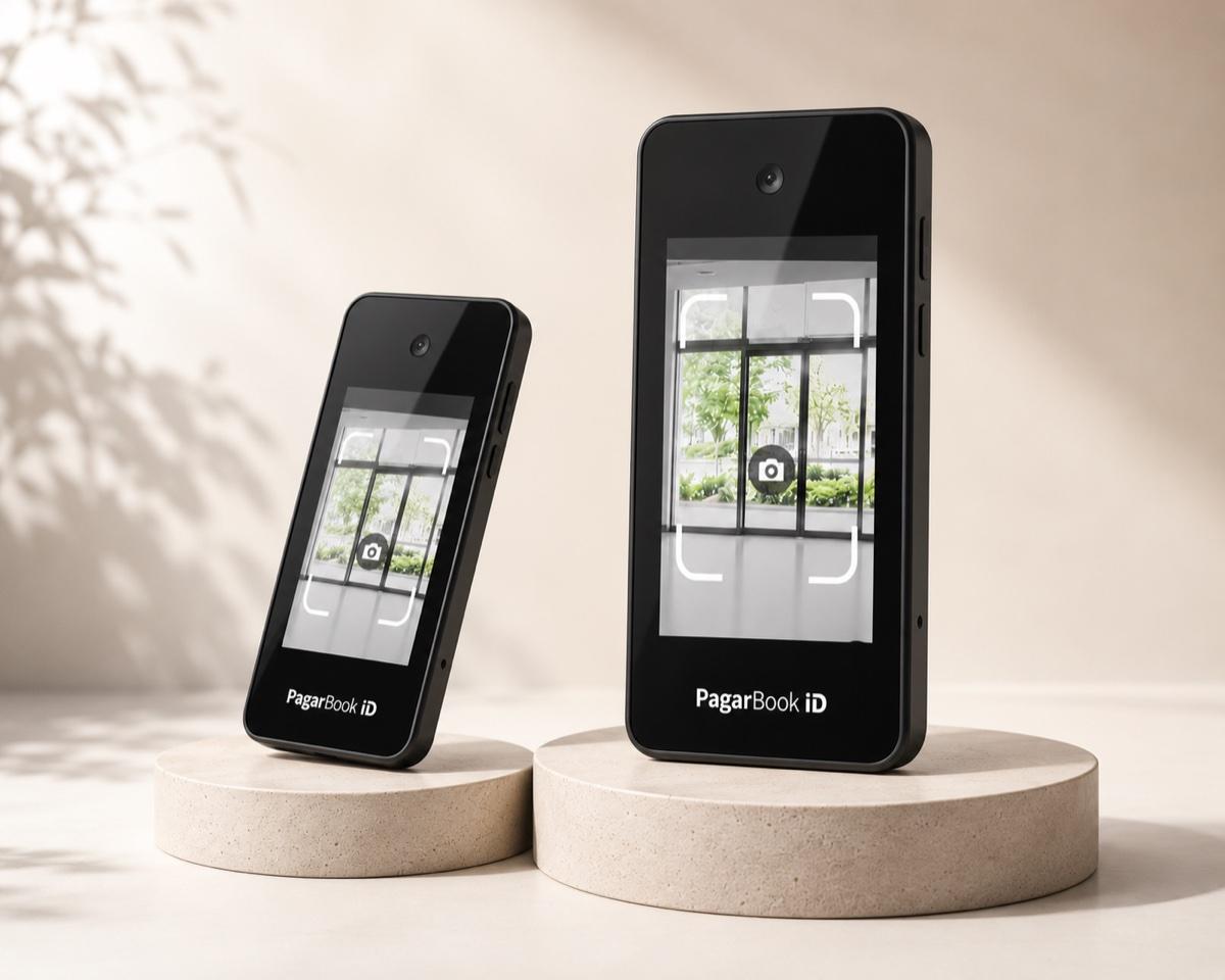 PagarBook iD 5 and iD 8 face-attendance devices